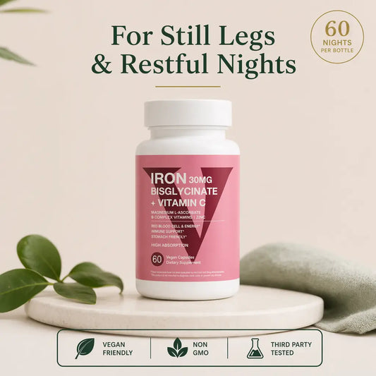 Stillwell FerraCalm Bisglycinate | For Still Legs & Restful Nights